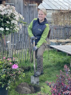 Gartenarbeit